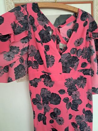 Vestido ASOS Ceremonia Estampado Floral