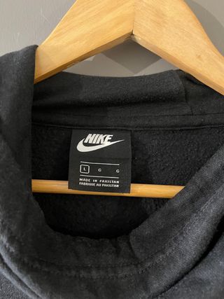 Sudadera Nike Funnel-Neck Mujer negro