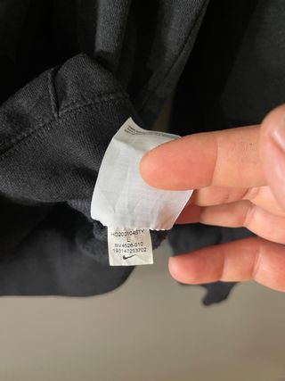 Sudadera Nike Funnel-Neck Mujer negro