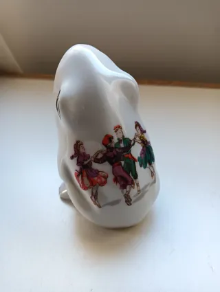 Rana porcelana grande huesos palillero. Salamanca
