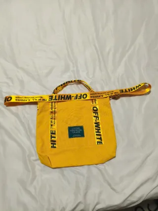 Bolsa Off-White Amarilla