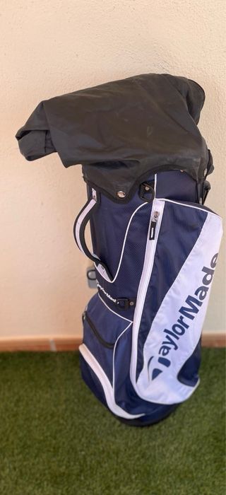 Bolsa de golf Taylormade azul y blanca