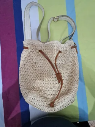Bolso de mano Women'secret beige
