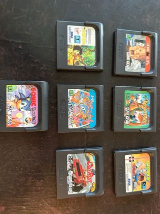 Lote 7 Videojuegos Sega Game Gear