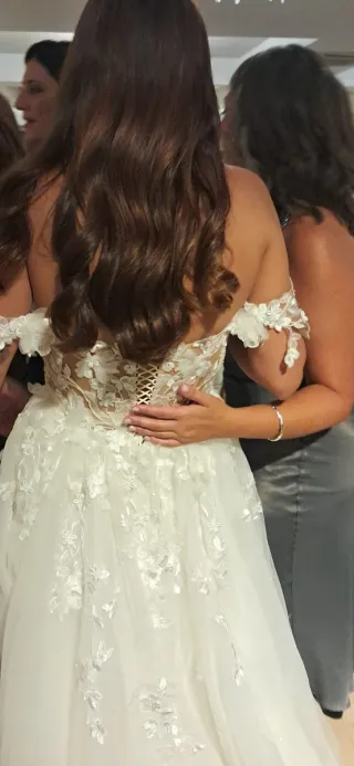 Vestido de Novia Rosa Clará Blanco