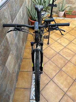 Bicicleta Prowen Negra y Amarilla
