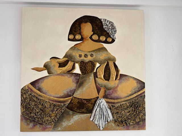 Cuadro Menina Velázquez Hecho a Mano