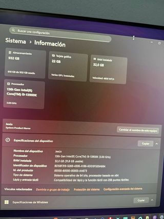 Intercambio PC Gaming RTX 4090