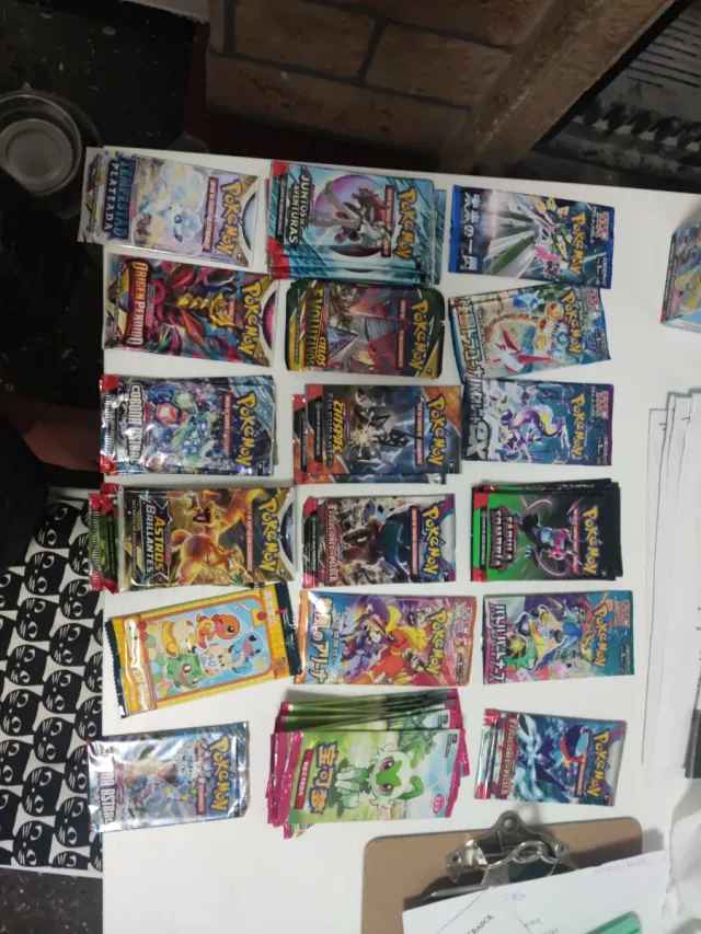 Sobres Vacíos Pokémon TGC