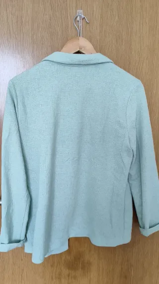 Blazer H&M Turquesa Talla S
