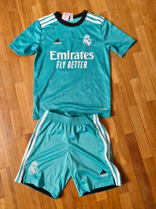 Equipación Real Madrid Niño Adidas