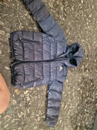Plumífero Adidas Azul