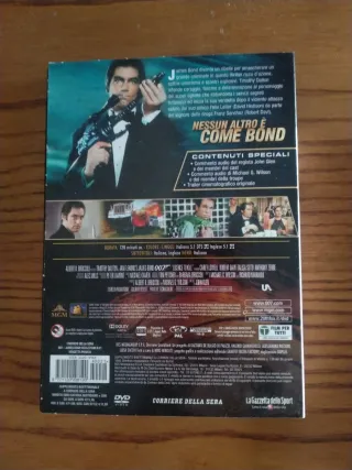 James Bond Collection 5 DVD Dalton Brosnan Moore