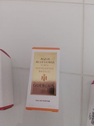 Lote 3 Miniaturas Guerlain Aqua Allegoria