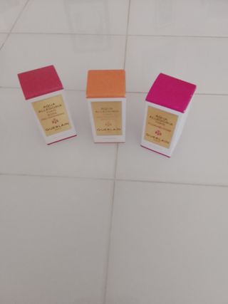 Lote 3 Miniaturas Guerlain Aqua Allegoria