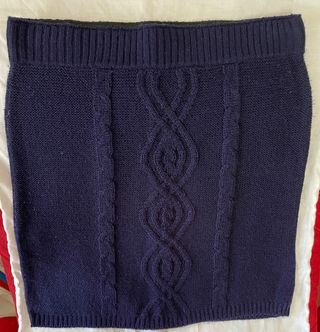 Minigonna Terranova blu
