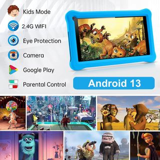 Tablet Infantil Android 7 pulgadas HD Azul
