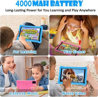 Tablet Infantil Android 7 pulgadas HD Azul