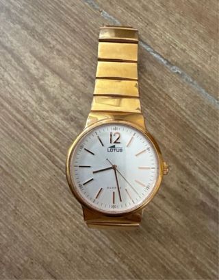 Reloj Lotus Dorado Mujer