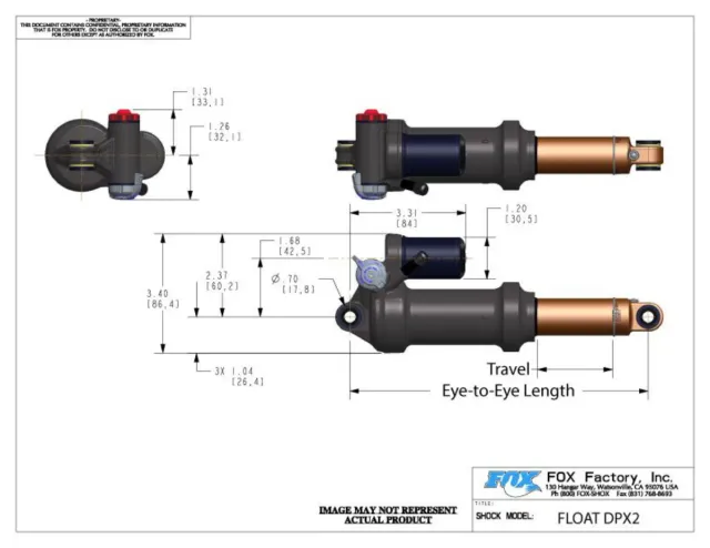Amortiguador Fox Float DPS Kashima