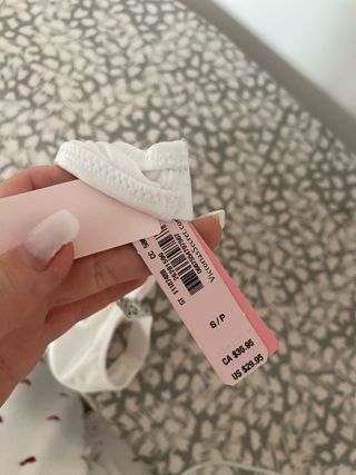 Parte de abajo bikini Victoria Secret blanca