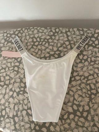 Parte de abajo bikini Victoria Secret blanca