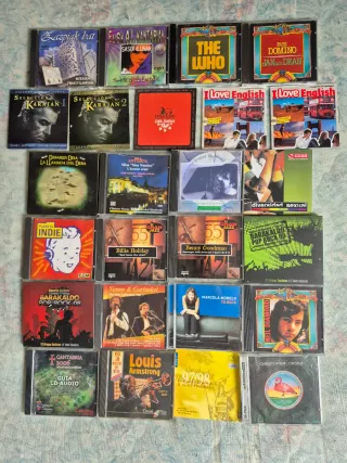 Lote 25 CDs Música Variada, Sueltos 2 euros