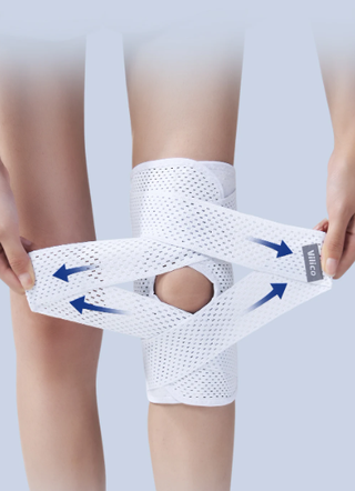 Rodillera envolvente ortopédica Talla XXL negra