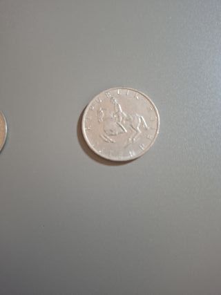 3 Monedas: 25 Øre '86, 5 Schilling '91, 5 Escudos 