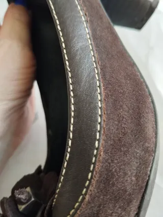 Zapatos de salón marrones talla 36