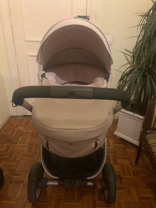 Carro STOKKE: estructura,capazo,silla paseo, funda