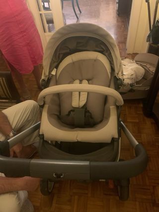 Carro STOKKE: estructura,capazo,silla paseo, funda