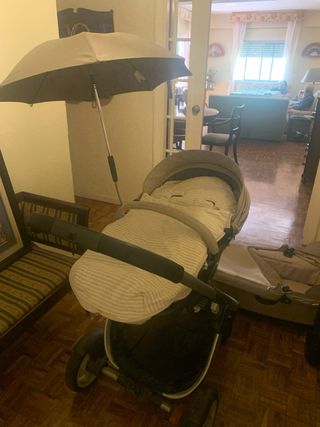 Carro STOKKE: estructura,capazo,silla paseo, funda