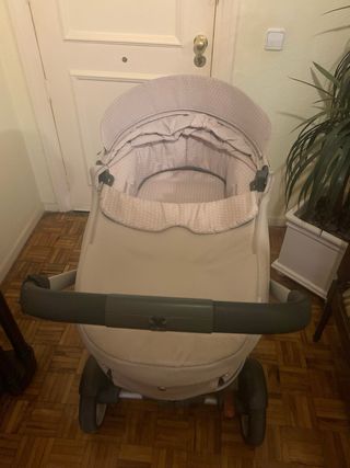 Carro STOKKE: estructura,capazo,silla paseo, funda