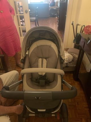 Carro STOKKE: estructura,capazo,silla paseo, funda