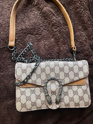 Bolso Gucci Beige y Marrón