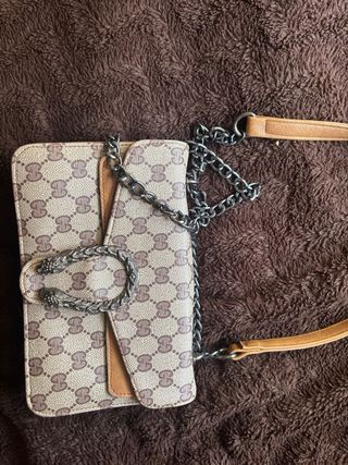 Bolso Gucci Beige y Marrón