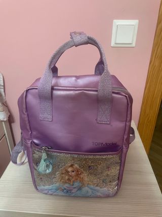Mochila TOPModel Morada y Dorada Niña