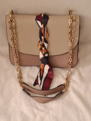 Bolso Parfois Beige y Multicolor