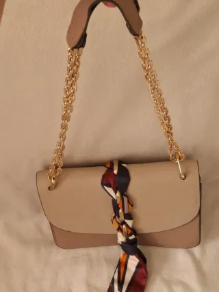 Bolso Parfois Beige y Multicolor
