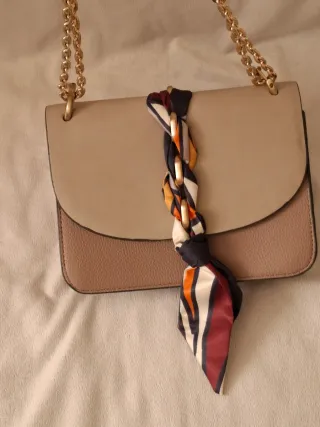 Bolso Parfois Beige y Multicolor