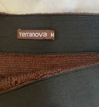 Terranova minigonna marrone 