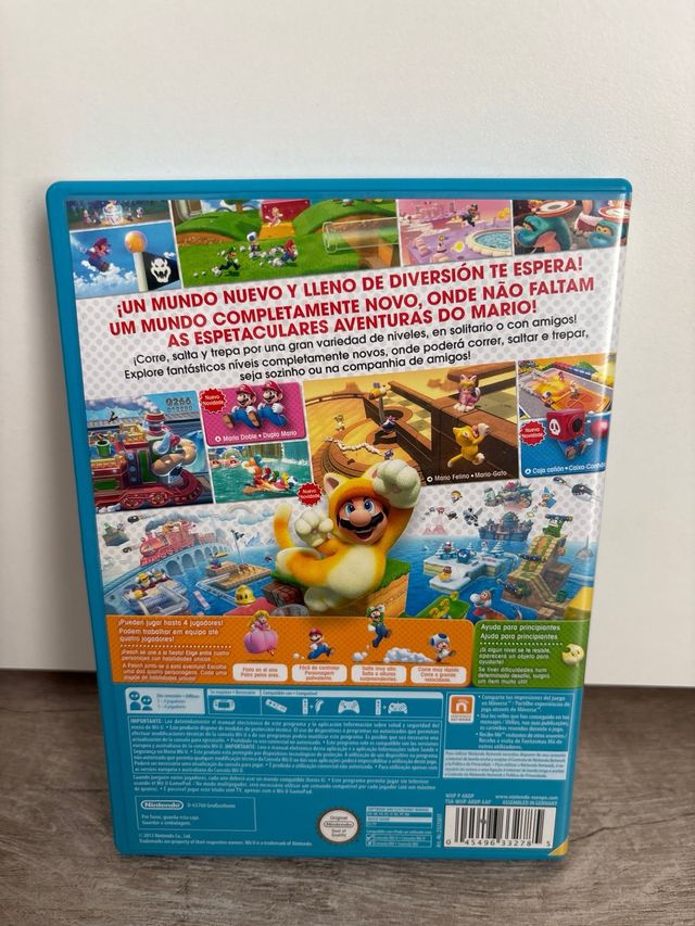 Juegos Wii U: Mario Bros U, 3D World, Party 10