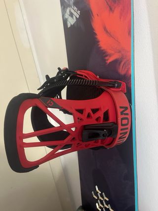 Tabla de Snowboard VOLKL + Fijaciones UNION