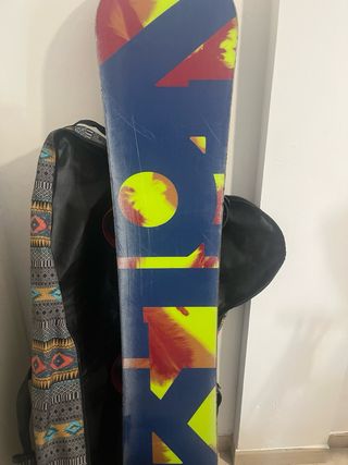 Tabla de Snowboard VOLKL + Fijaciones UNION
