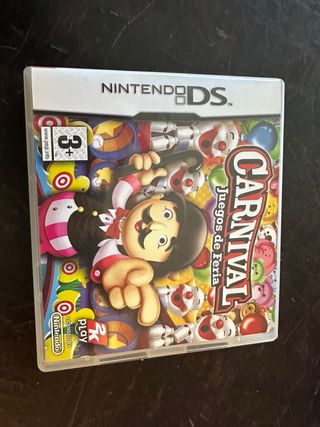 Nintendo DS Lite Verde + Juego Carnival