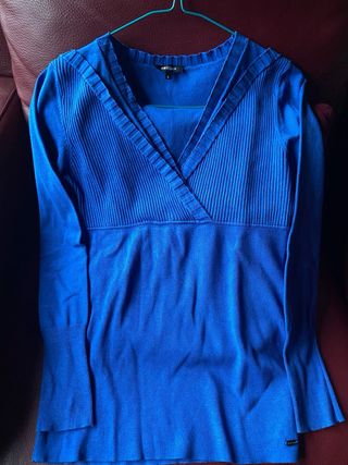 Jersey Morgan Azul Eléctrico Talla L