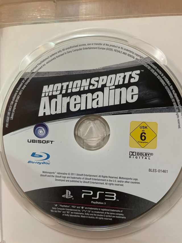 MotionSports Adrenaline PS3