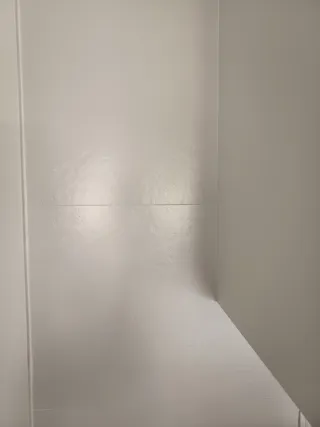 6 Baldosas Pared Cerámica Blanco 40x120