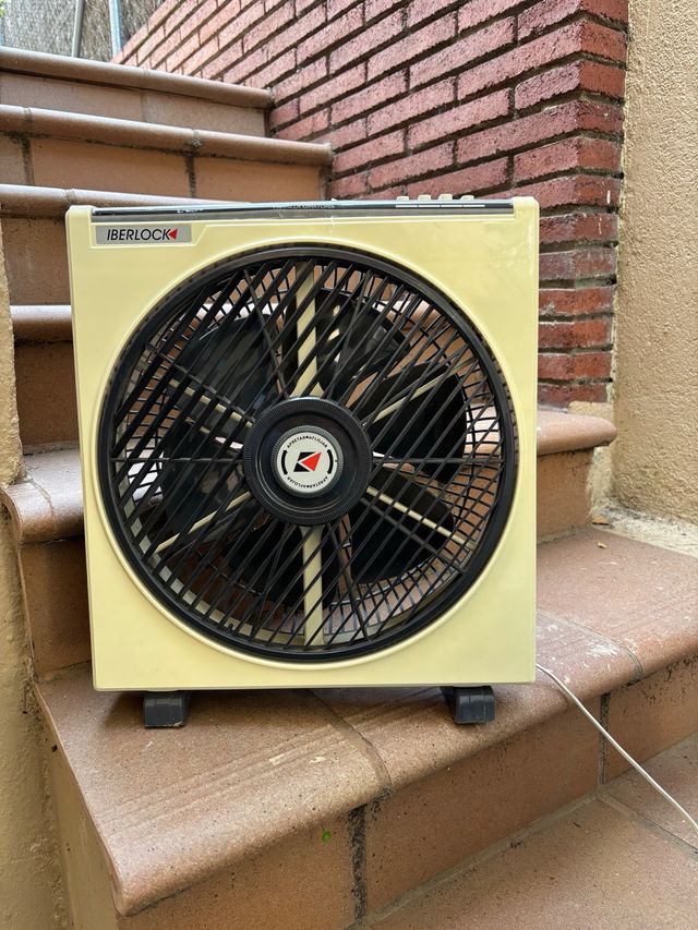 Ventilador IBERLOCK Beige